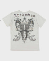 Vintage Y2K Affliction Gothic Graphic T-Shirt - M