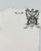 Vintage Y2K Affliction Gothic Graphic T-Shirt - M