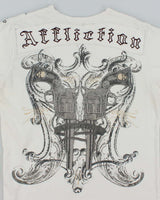 Vintage Y2K Affliction Gothic Graphic T-Shirt - M