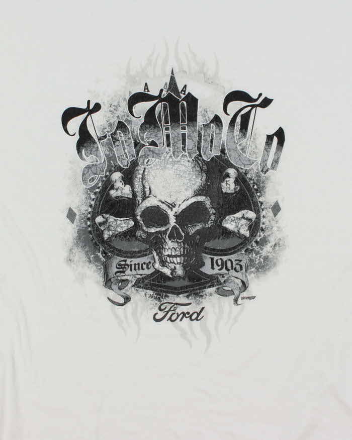 Vintage Y2K Ford Gothic Graphic T-Shirt - XL