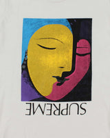 Supreme New York Abstract Art Graphic T-Shirt - S