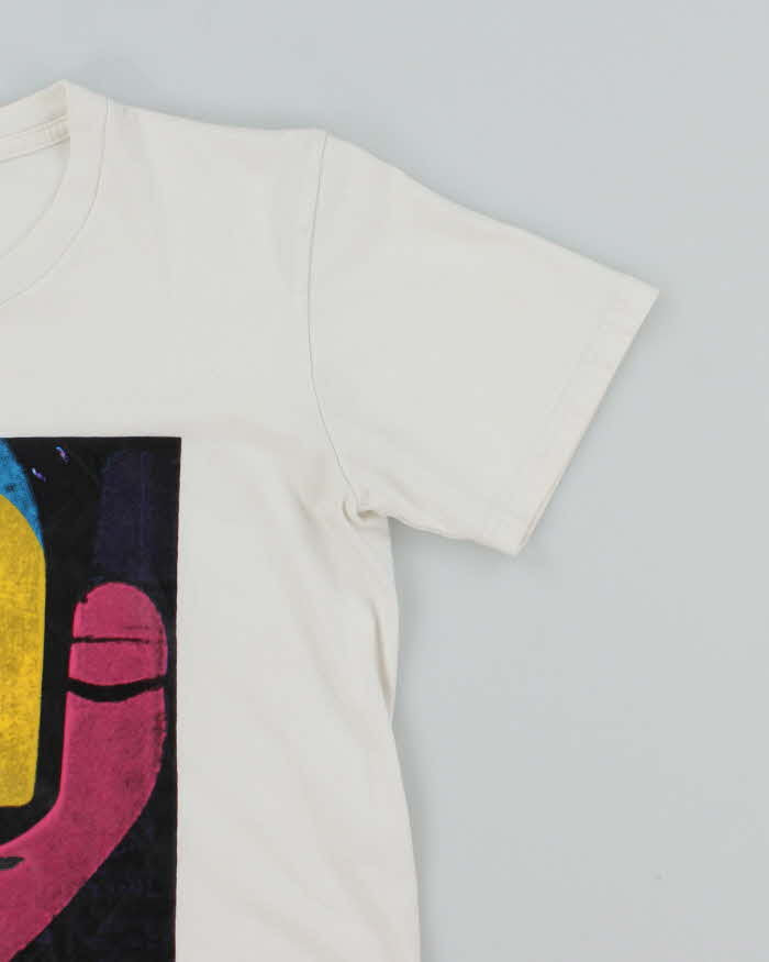 Supreme New York Abstract Art Graphic T-Shirt - S