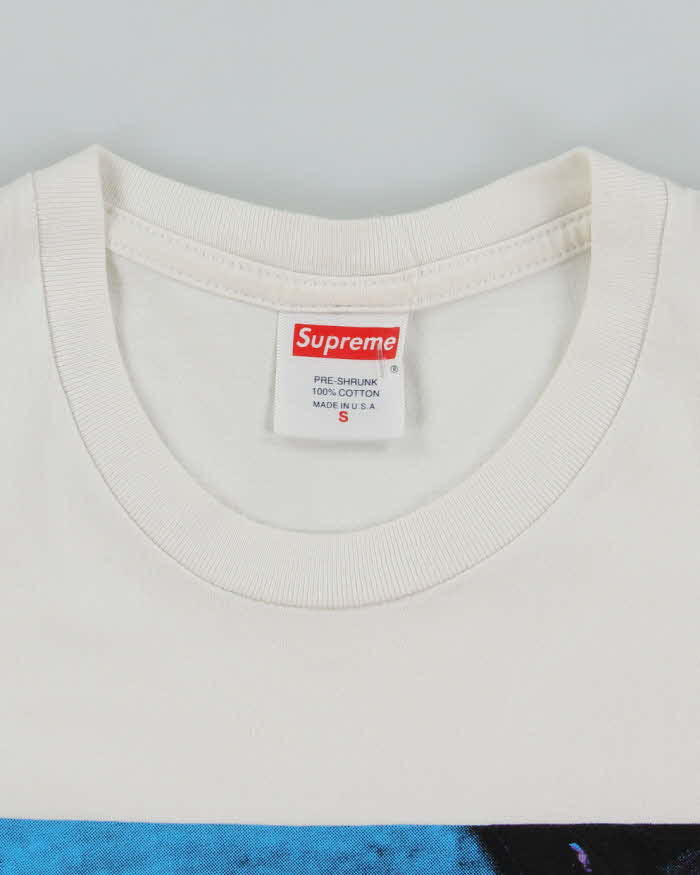 Supreme New York Abstract Art Graphic T-Shirt - S