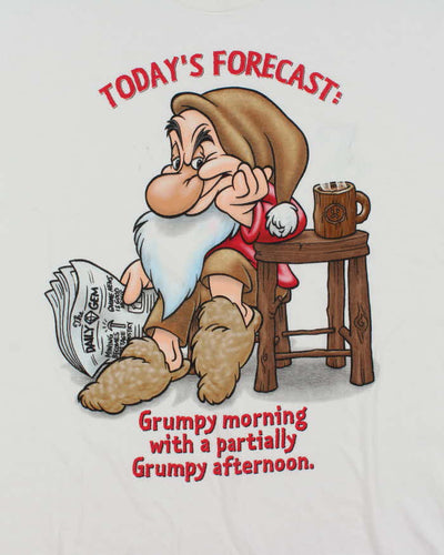 Vintage 90's Disney Grumpy Oversized Graphic T-Shirt - XXL