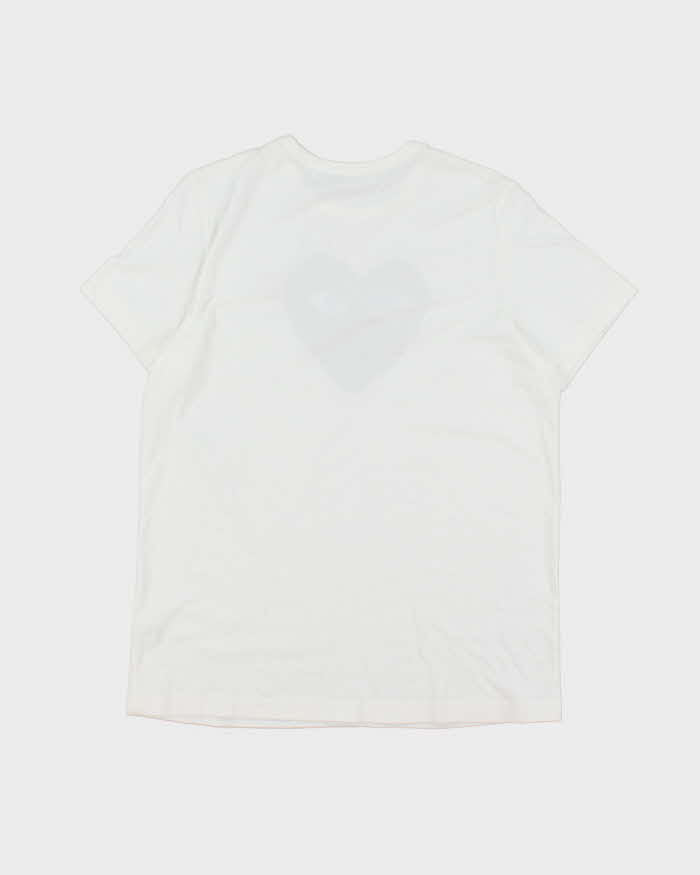 Vintage Comme Des Garcon Play Love Heart Graphic T-Shirt - M