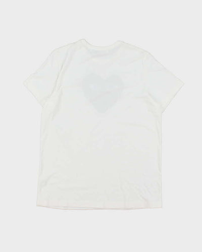 Vintage Comme Des Garcon Play Love Heart Graphic T-Shirt - M