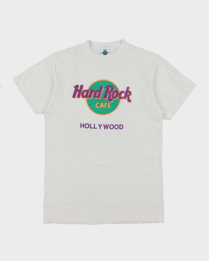 Vintage 90's Hard Rock Cafe Hollywood Graphic T-Shirt - M