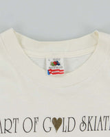 Vintage 90's Heart of Gold Skiathon Queen of Hearts Graphic Long Sleeve T-Shirt - L