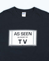 Vintage Y2K As Seen In Front Of TV Comedy Graphic T-Shirt - L