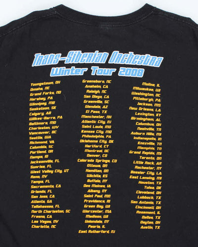 Vintage 2000's Trans-Siberian Orchestra Graphic Band T-Shirt - XXL