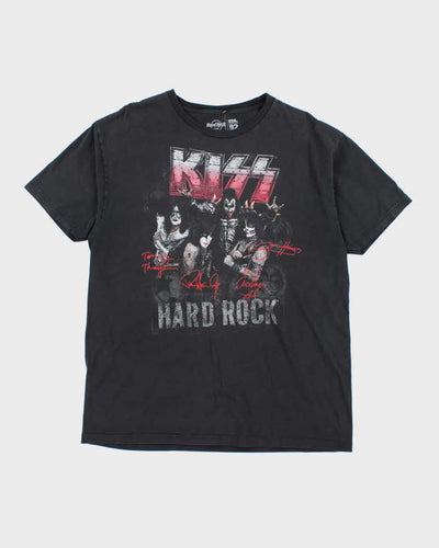 Vintage Hard Rock Cafe Kiss Band Graphic T-Shirt - XL