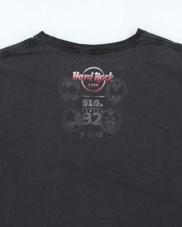 Vintage Hard Rock Cafe Kiss Band Graphic T-Shirt - XL