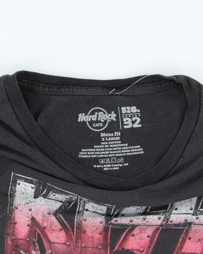 Vintage Hard Rock Cafe Kiss Band Graphic T-Shirt - XL
