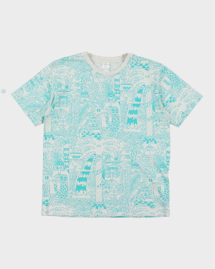 Vintage Ikea x Steve Harrington All Over Print Graphic T-Shirt - L