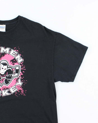 Vintage Calgary Hitmen Hockey Graphic T-Shirt - XL