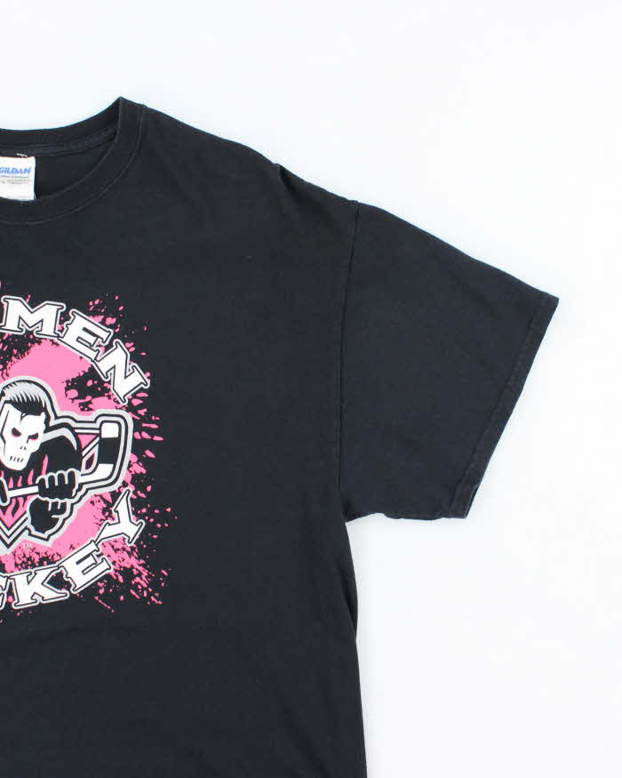 Vintage Calgary Hitmen Hockey Graphic T-Shirt - XL