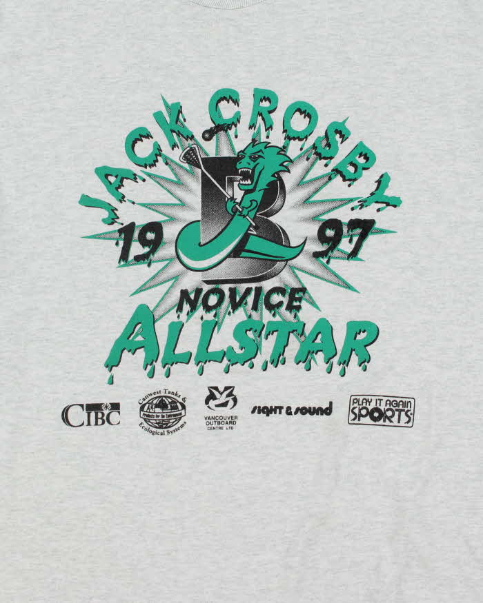 Vintage 90's Jack Crosby Novice All Star T-Shirt - M