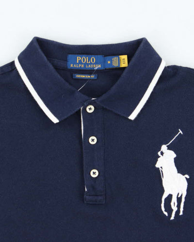 Vintage Y2K Ralph Lauren Big Horse Embroidery Polo Shirt - M