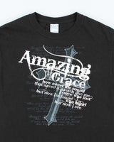 Vintage 2000's Amazing Grace Religious Graphic T-Shirt - S
