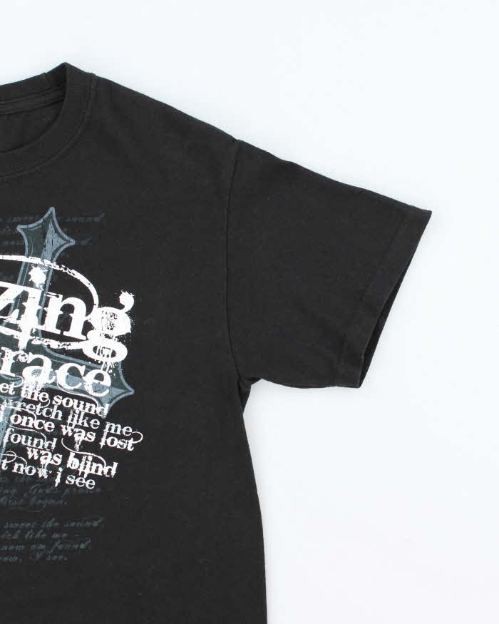 Vintage 2000's Amazing Grace Religious Graphic T-Shirt - S
