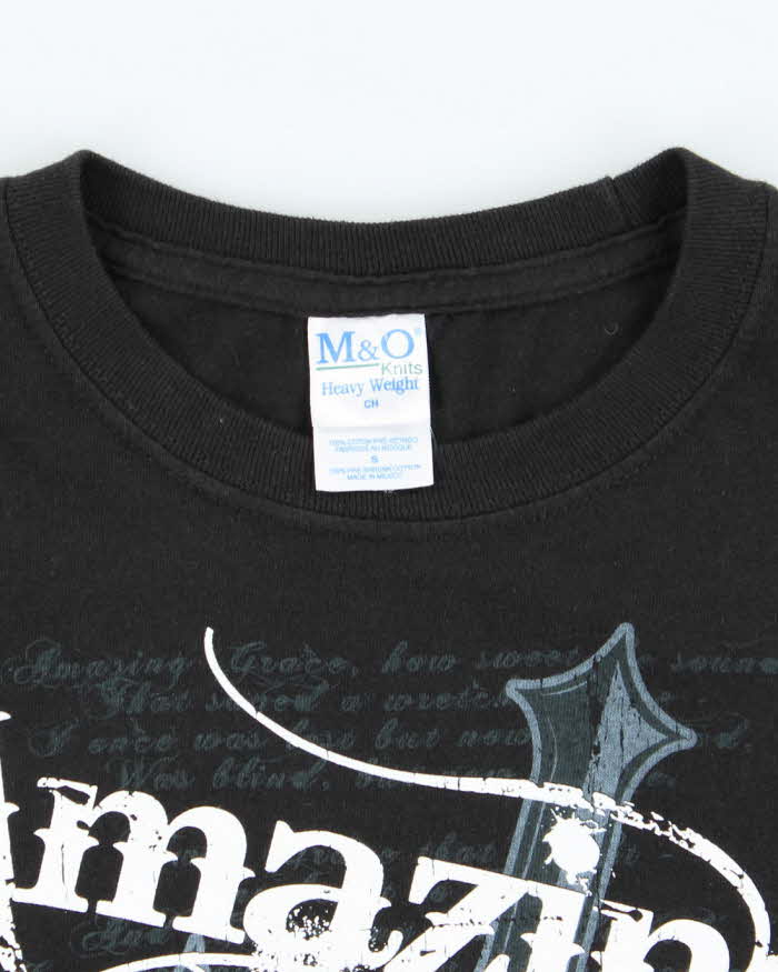 Vintage 2000's Amazing Grace Religious Graphic T-Shirt - S