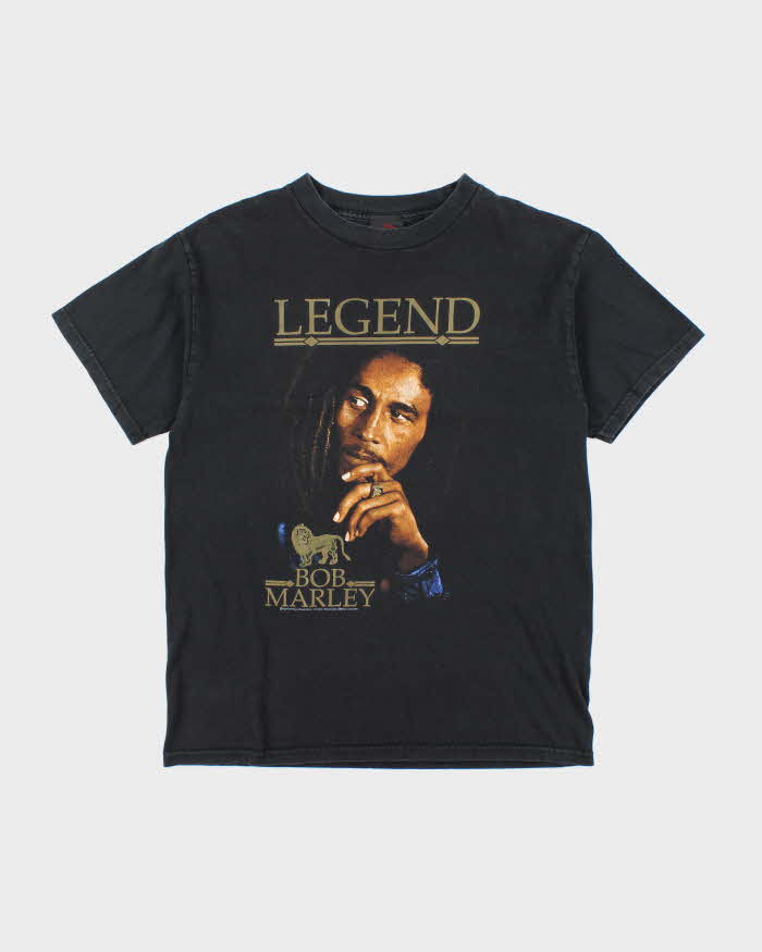 Vintage 2000's Bob Marley Profile Graphic T-Shirt - M