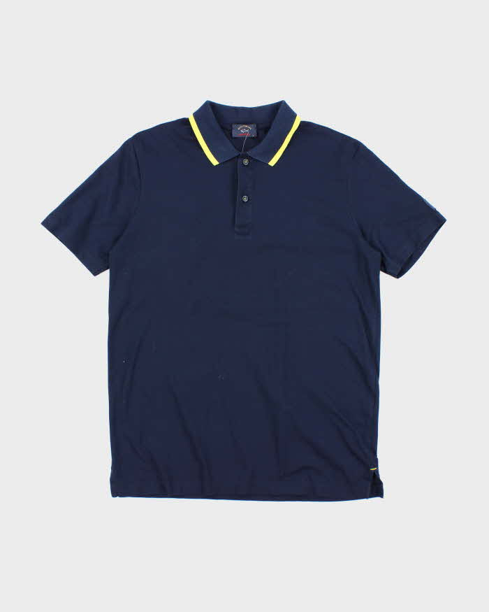 Vintage 2000's Paul &amp; Shark Yachting Lightweight Polo Shirt - M