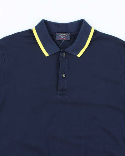 Vintage 2000's Paul & Shark Yachting Lightweight Polo Shirt - M
