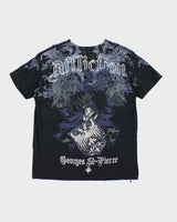 Vintage Y2K Affliction Gothic Graphic T-Shirt - S