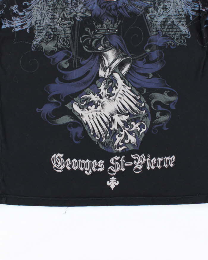 Vintage Y2K Affliction Gothic Graphic T-Shirt - S