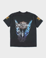 Vintage 90's Harley Davidson Acapulco Mexico Graphic T-Shirt - XL
