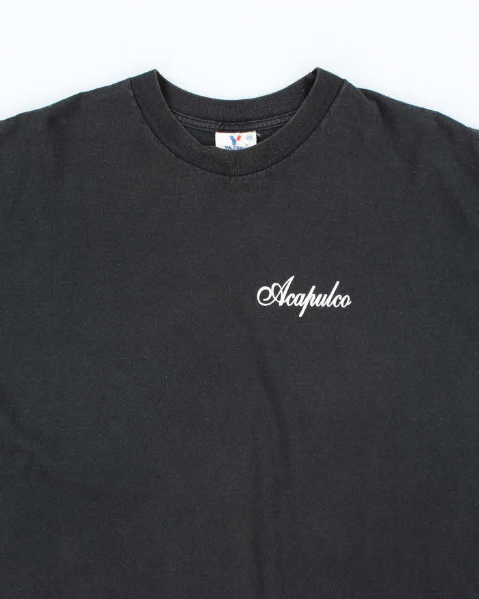 Vintage 90's Harley Davidson Acapulco Mexico Graphic T-Shirt - XL