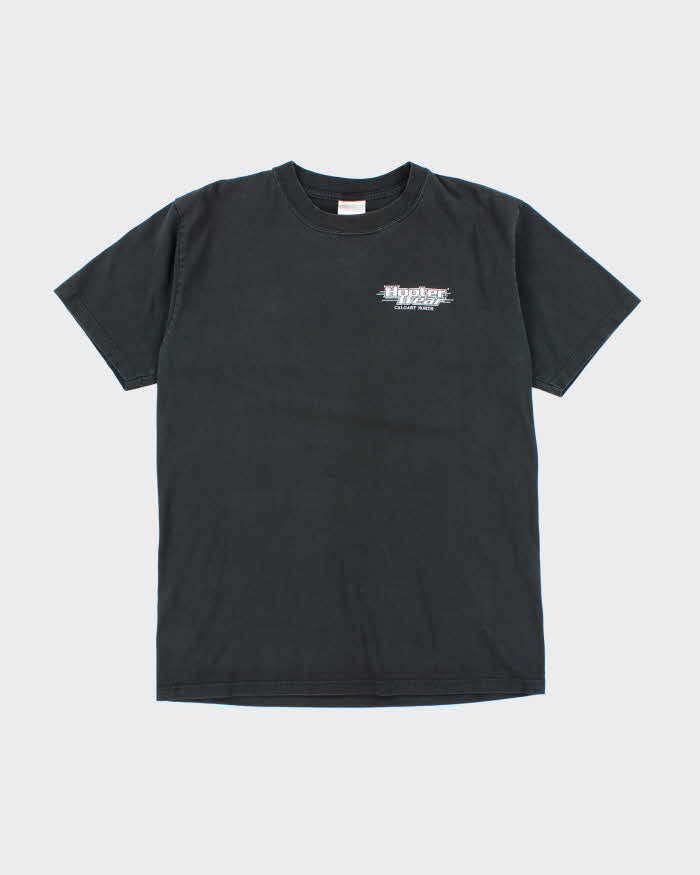 Vintage 90's Hooter Wear Motorbike Graphic T-Shirt - XL