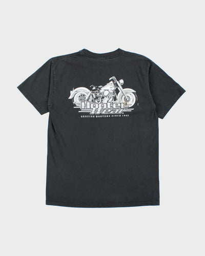 Vintage 90's Hooter Wear Motorbike Graphic T-Shirt - XL