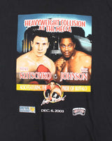 Vintage 2000's Klitschko vs Johnson Heavyweight Boxing Graphic T-Shirt - XL