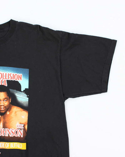 Vintage 2000's Klitschko vs Johnson Heavyweight Boxing Graphic T-Shirt - XL