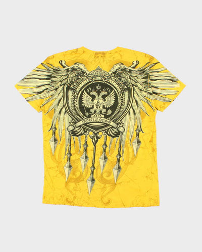 Vintage Y2K Konflick Gothic Graphic Print T-Shirt - L