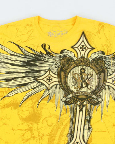 Vintage Y2K Konflick Gothic Graphic Print T-Shirt - L
