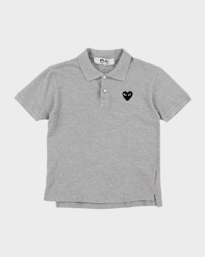 Vintage Comme Des Garcons Play Love Heart Polo Shirt - M