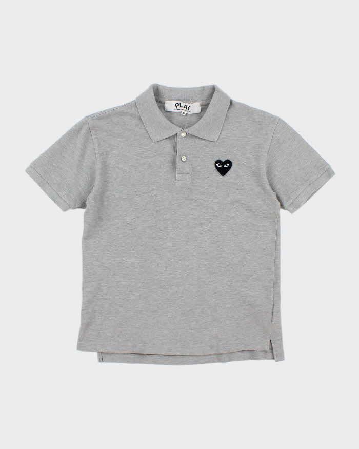Vintage Comme Des Garcons Play Love Heart Polo Shirt - M