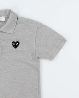 Vintage Comme Des Garcons Play Love Heart Polo Shirt - M