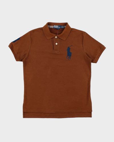 Vintage 2000's Ralph Lauren BIg Horse Embroidered Polo Shirt - M
