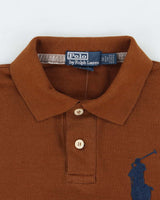 Vintage 2000's Ralph Lauren BIg Horse Embroidered Polo Shirt - M