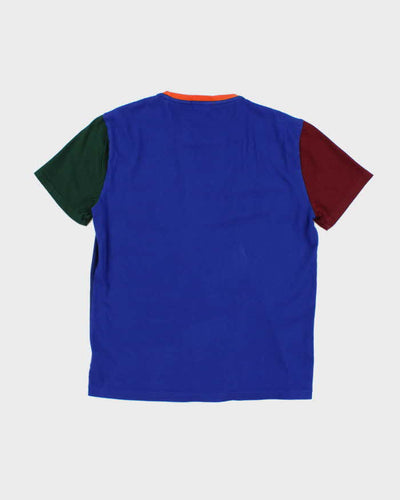 Vintage 2000's Ralph Lauren Multi Colour Pocketed T-Shirt - S