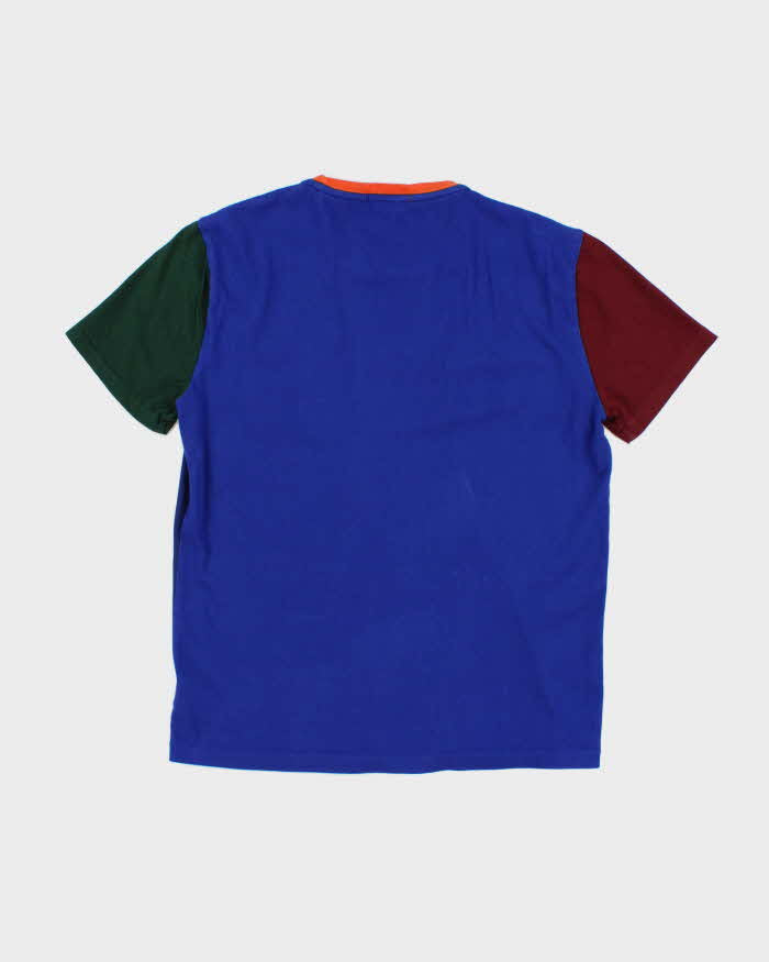 Vintage 2000's Ralph Lauren Multi Colour Pocketed T-Shirt - S