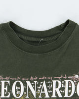 Vintage 2000's Leonardo Da Vinci Graphic T-Shirt - M