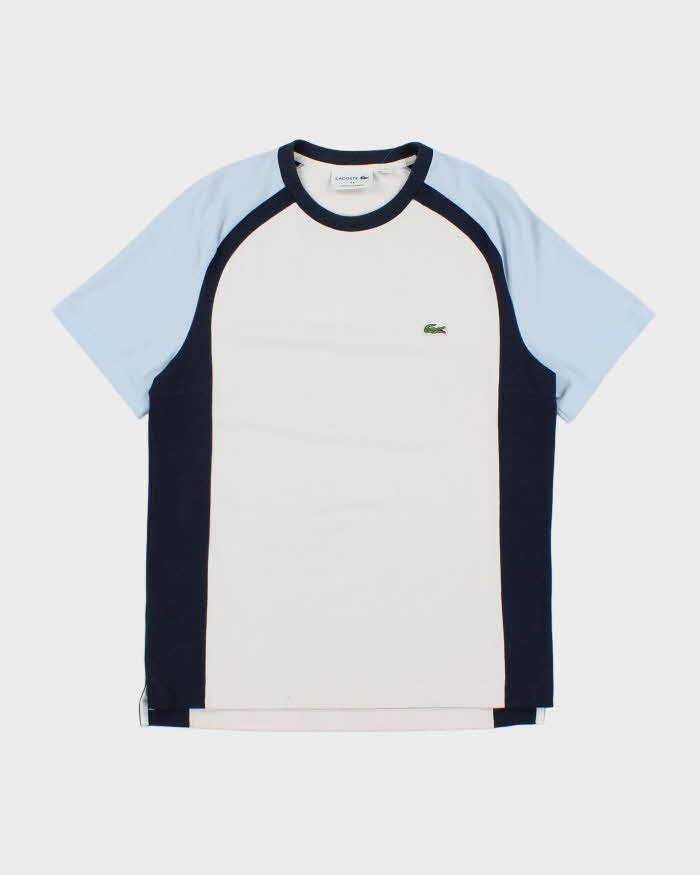 Vintage Lacoste Panelled Lightweight T-Shirt - M