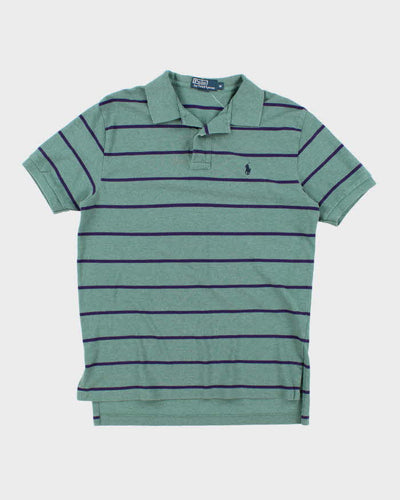 Vintage 2000's Ralph Lauren Striped Polo Shirt - M