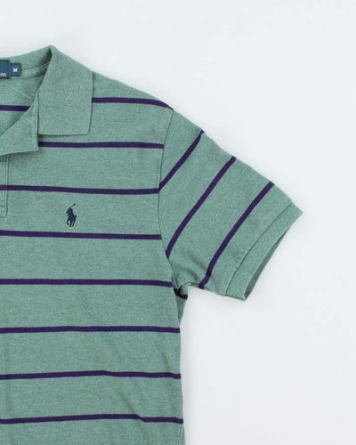 Vintage 2000's Ralph Lauren Striped Polo Shirt - M