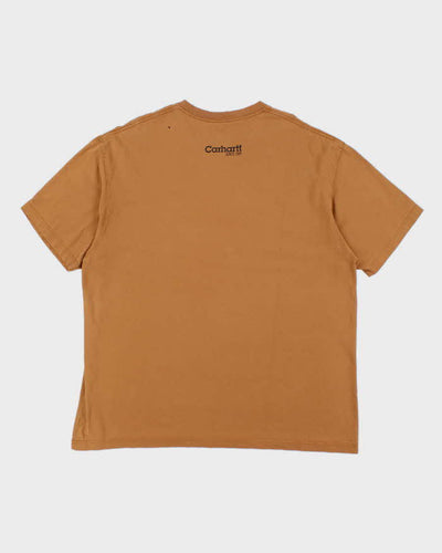 Vintage 2000's Carhartt Spell Out Graphic T-Shirt - XL